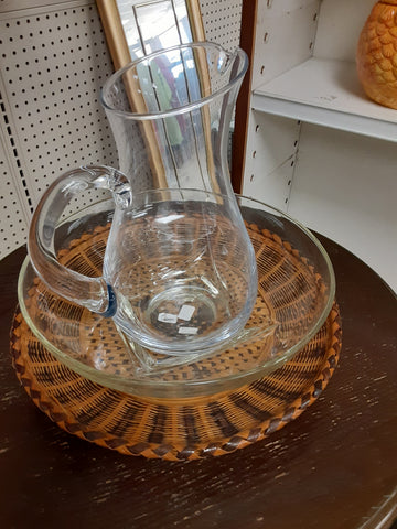 Z - Glass bowl & pitcher