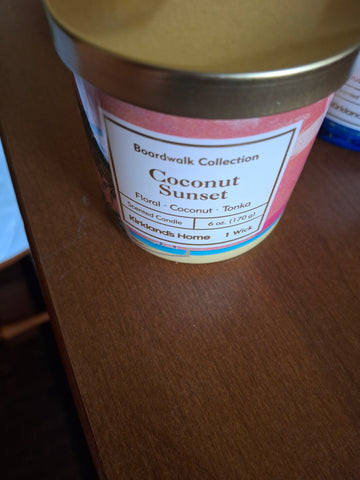 Z-Coconut Sunset Candle