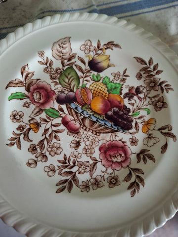 Z-Autumn Decorative dessert plate.