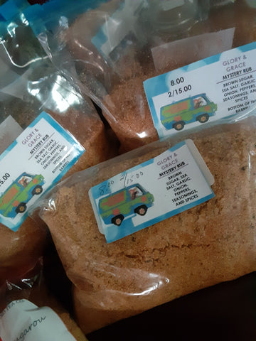 A-Rub-Glory and Grace Mystery Rub.