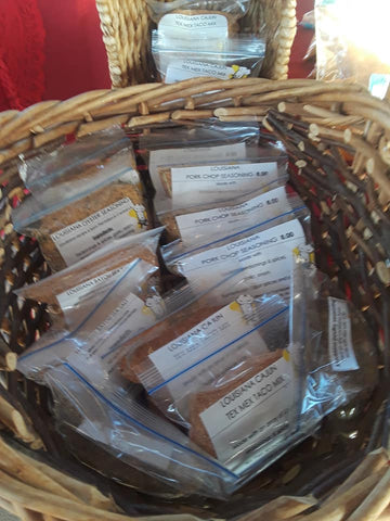 A-Cajun chicken salad seasoning