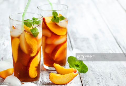 A-TEAS-Peach tea.