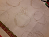 Z - Collectibles from Sherry's Shelves/Pretty Apple Print Curtains and Valence