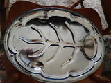 Z - Collectibles from Sherry's Shelves/Stainless steel platter