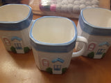 Z - COLLECTIBLES FROM SHERRY'S SHELVES/Ceramic Cottage Mugs