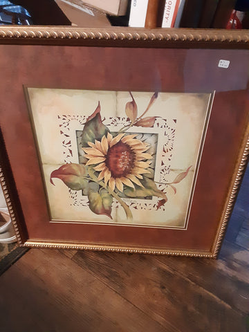 Z- Collectibles from Sherry's Shelves/Beautiful Framed and Matted picture.