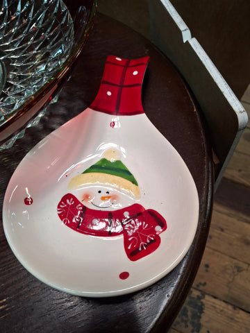 Z- Large Christmas Spoon Rest.