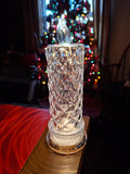 Z-small glass bowl with three unbreakable candles