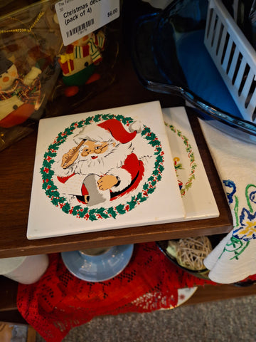 Z- Christmas Coasters (set of two)