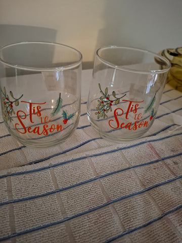 Z-Christmas glasses.