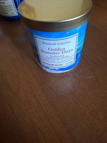 Z-Golden Summer Days candle