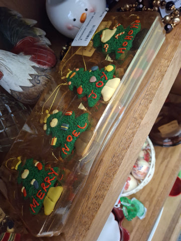 Z-Pack of 4 Christmas Tree Ornaments