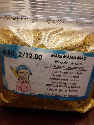A-Make Mama Mad Ultimate Lemon Chicken Seasoning